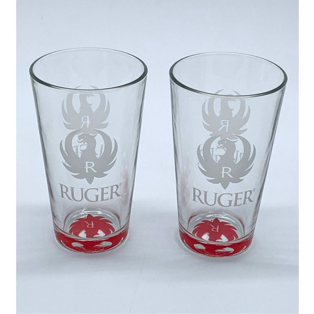 2 Ruger Pint Glasses